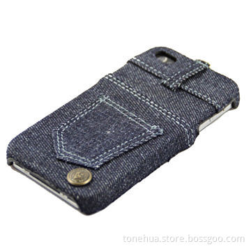 Denim phone cases for iPhone 4